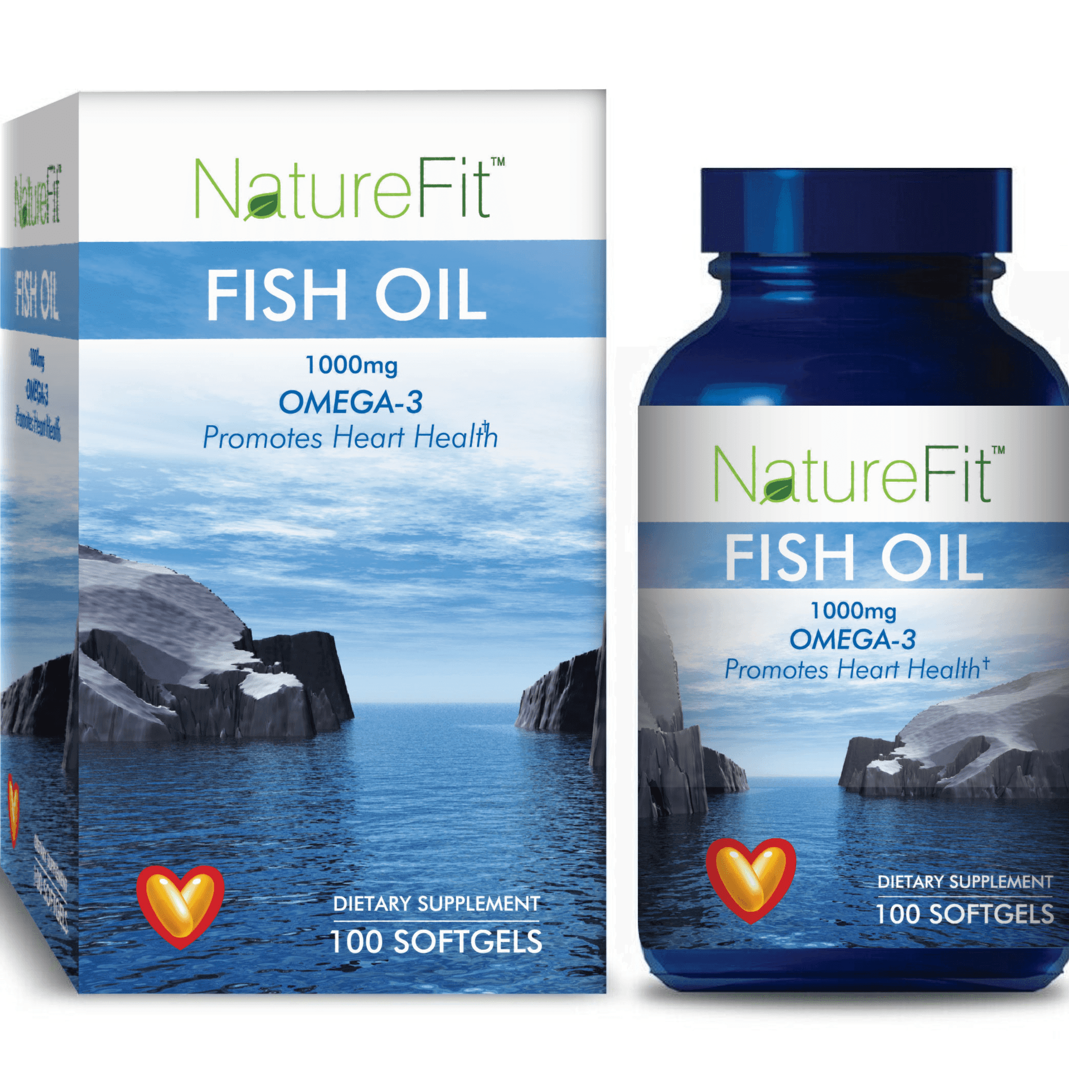 Naturefit Fish Oil 100 Softgel Capsules