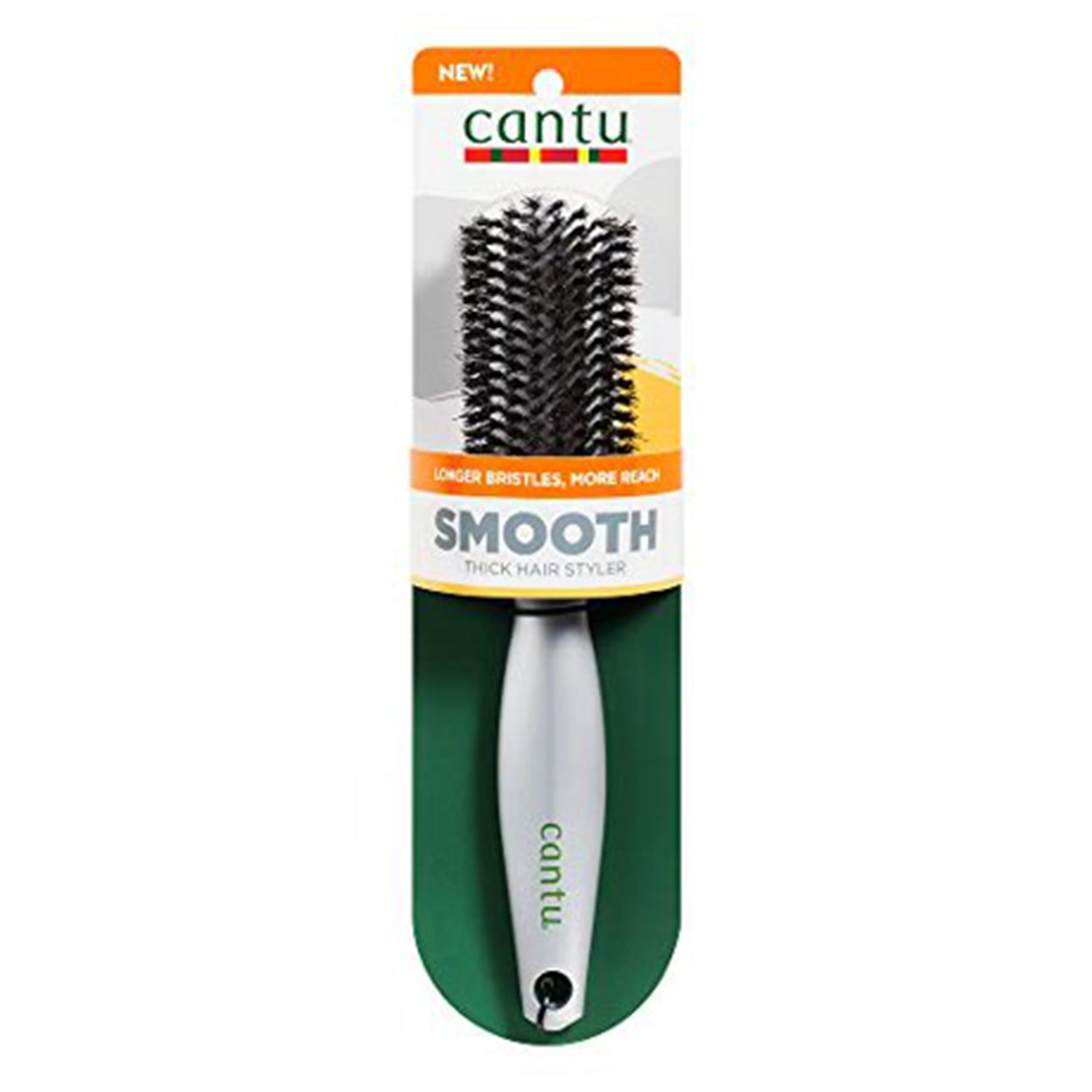 Cantu Plastic Boar Smooth Thick Hair Styler Brush