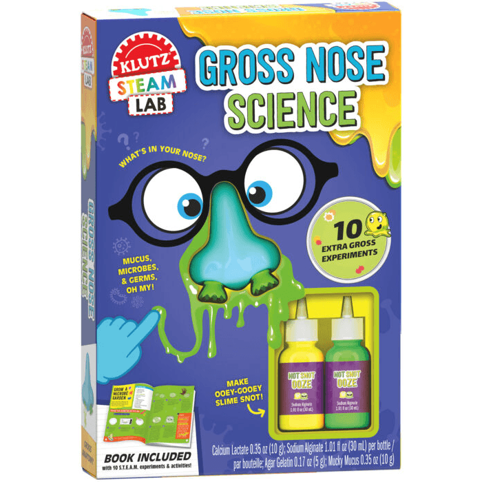 826203 Gross Nose Science (Klutz Steam Lab) (Novelty Book / Other) Designed By Klutz