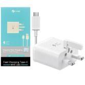 Nyork Adaptive Fast Charging Type-C Wall Charger, with UK Standard Plug NYH-205