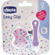 Chicco Paci Clip With Teat Cover Blue #72638