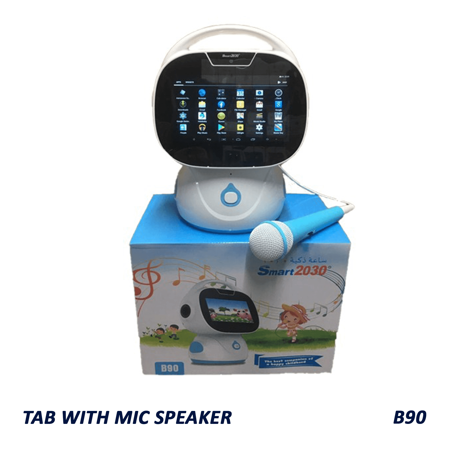 Tab with Karoke MIC Speaker Smart2030. B90