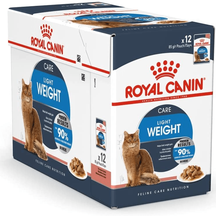 Royal Canin Light Weight Care Wet Cat Food - 85g x 12 Pouches