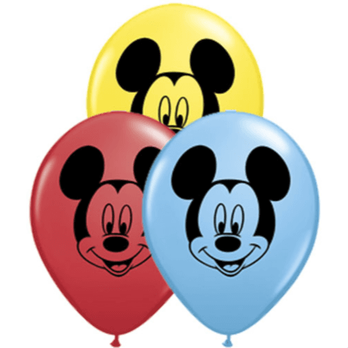 Colorful Mickey Balloon