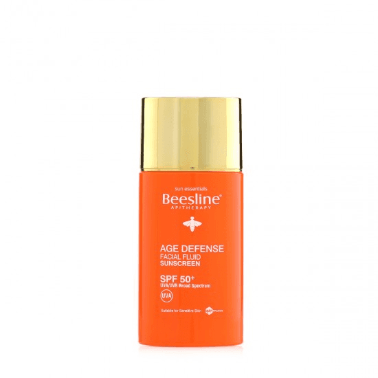 Beesline Age Defense Facial Fluid Sunscreen Spf 50