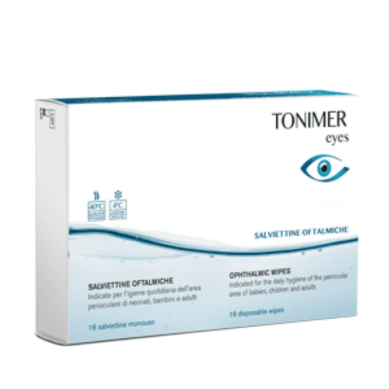 Tonimer Ophthalmic Wipes 16's