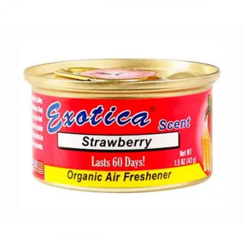 Exotica Scent Strawberry - Fresa Dura 60 Organic Air Freshener