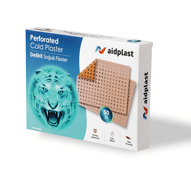 Aidplast Perforated Cold Plaster -12cmx18cm- 1pc - V700M