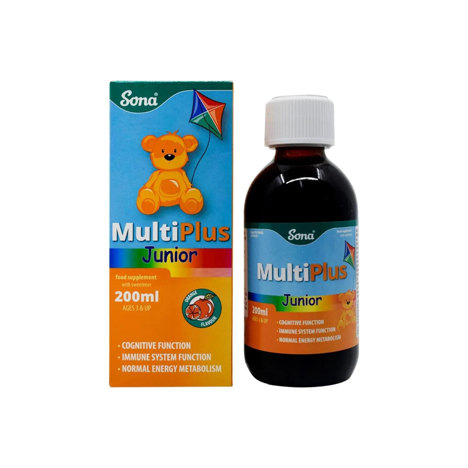 Sona Multiplus Junior Syrup 200ml