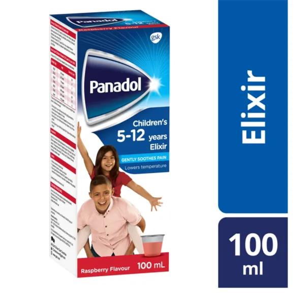 Panadol Childrens 5-12 Years Syrup 100ml