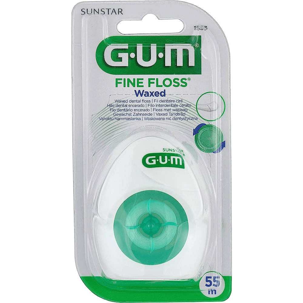 Gum Fine Waxed Floss 55m 1555