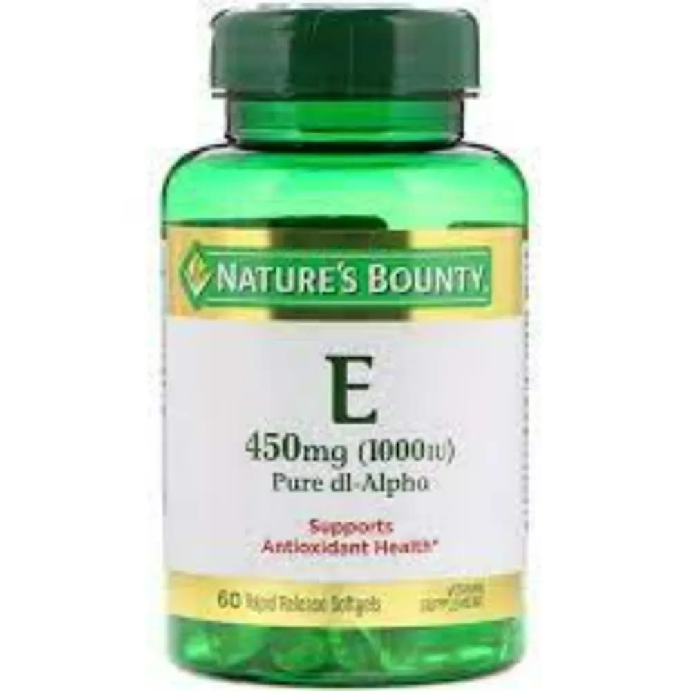 Nature's Bounty E 1000iu With Dl-Alpha 50's