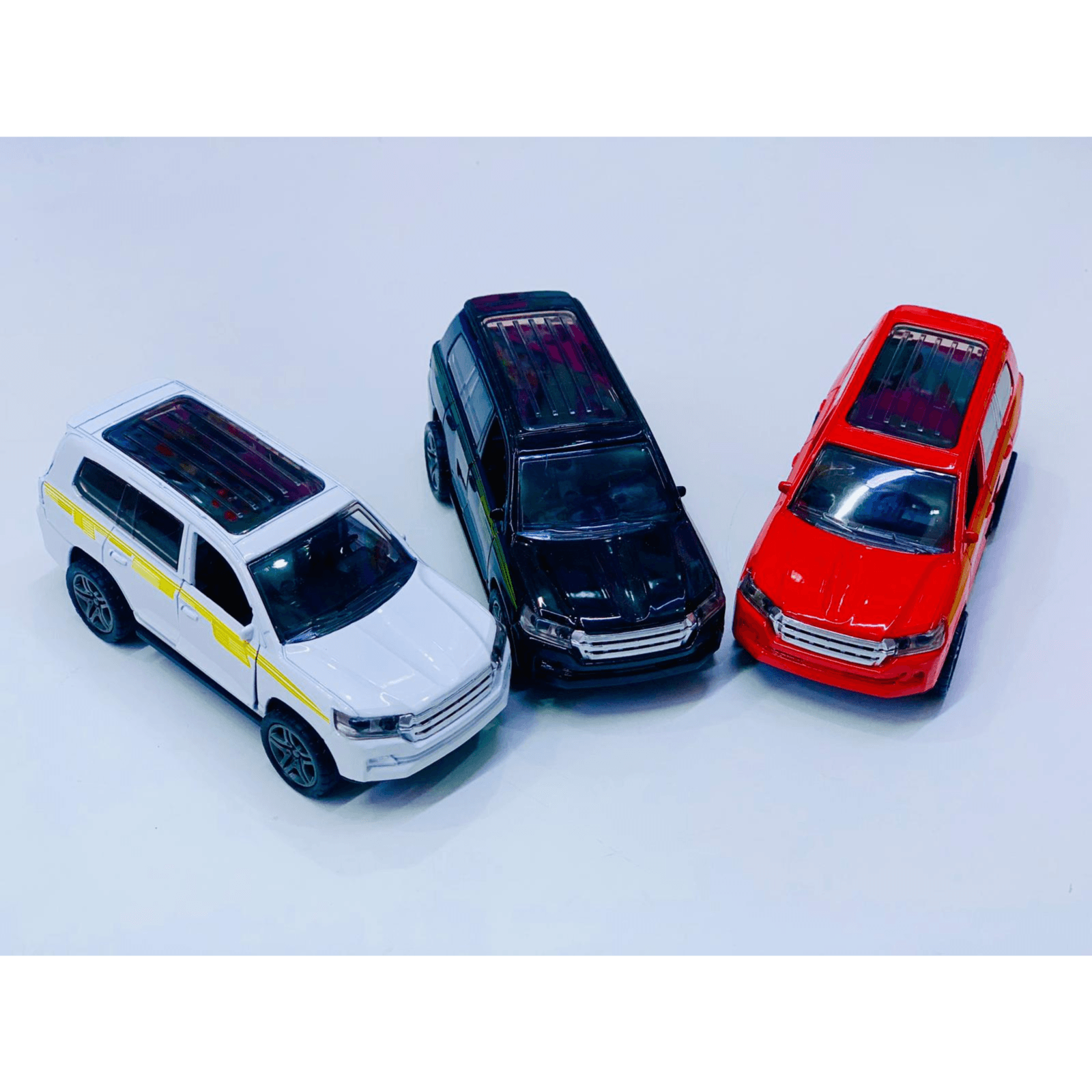 3 Pc Set Metal Car And Stunt Car