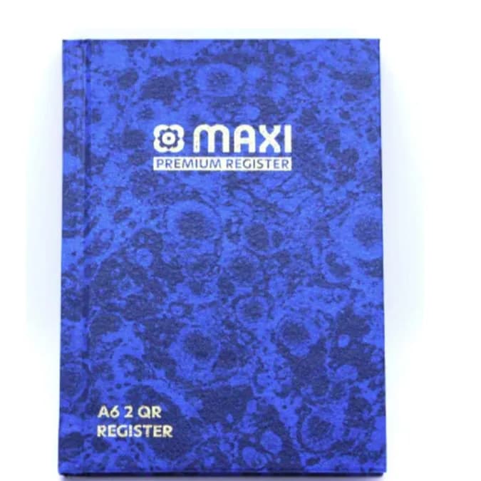 Maxi Premium Register A6 2 Qr