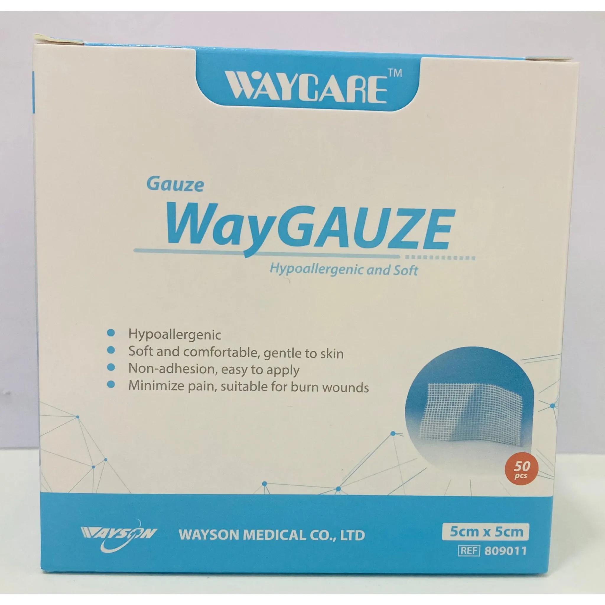 Waycare Gauze Swab 5*5 Cm 50's