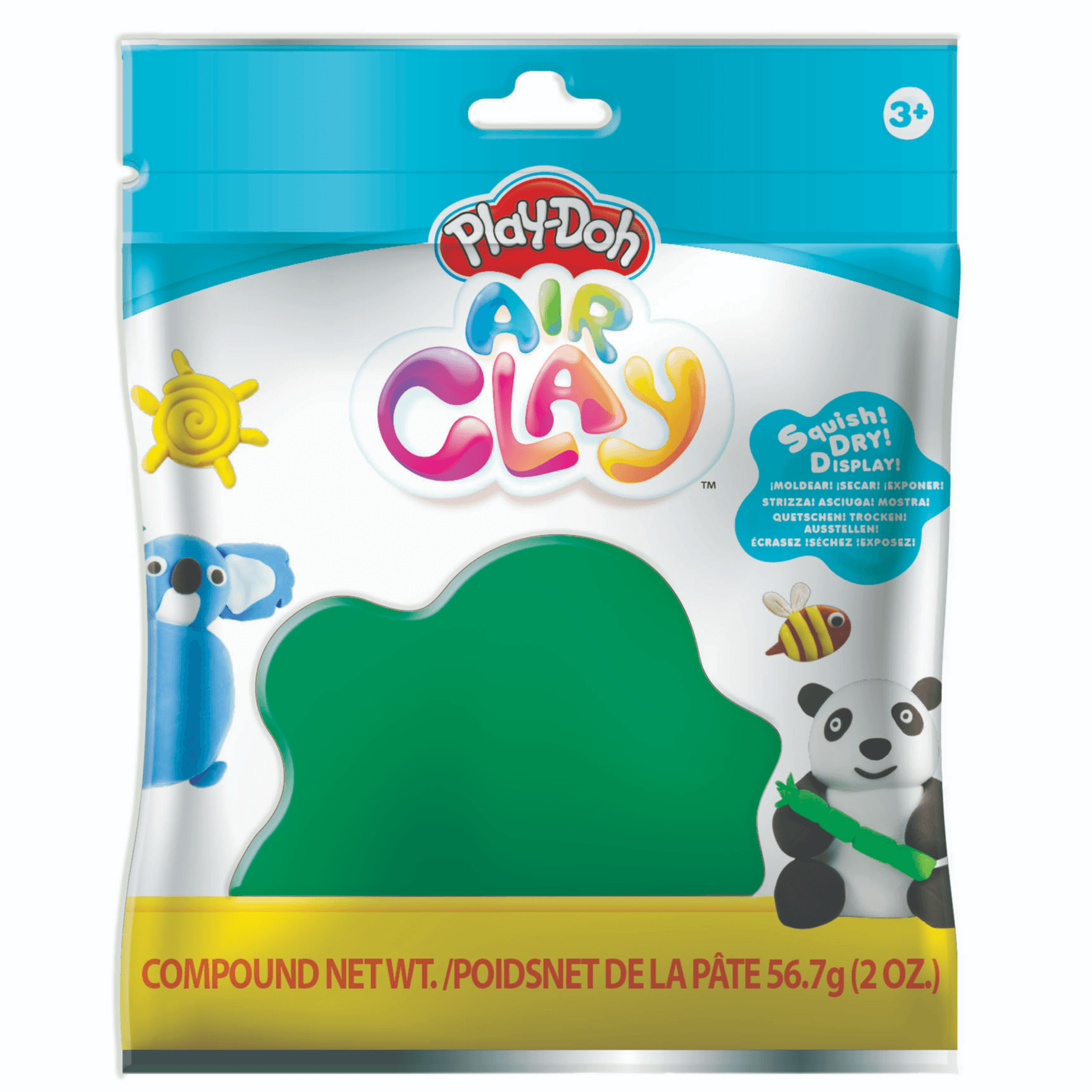 Play-doh Air Clay 2oz. ( Green )