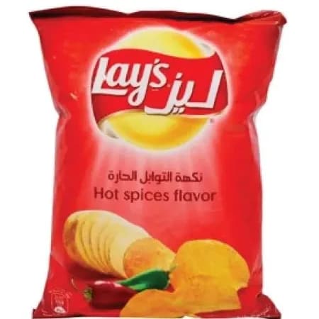 Lay's Hot Spices Flavor Potato Chips 20g