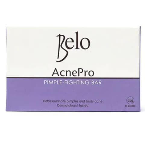 Belo Acne Pro Pimple- Fighting Bar 65g As Packed