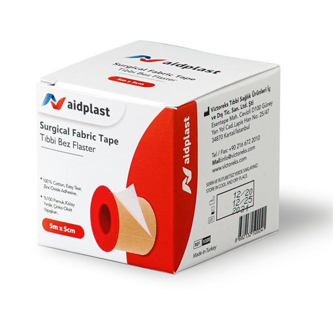 Aidplast Surgical Fabric Tape 5mx5cm - V105