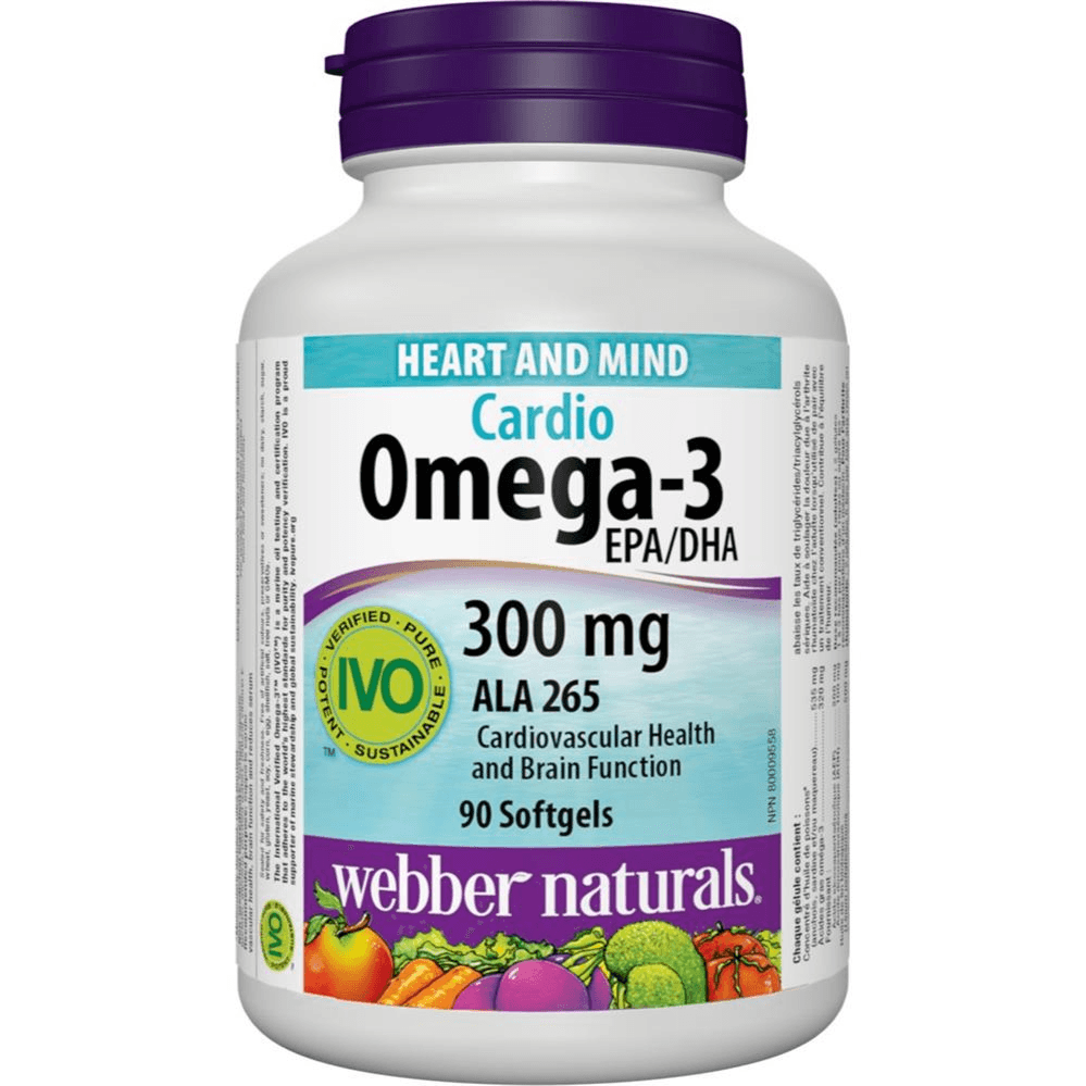 Webber Naturals Omega 3 300 Mg