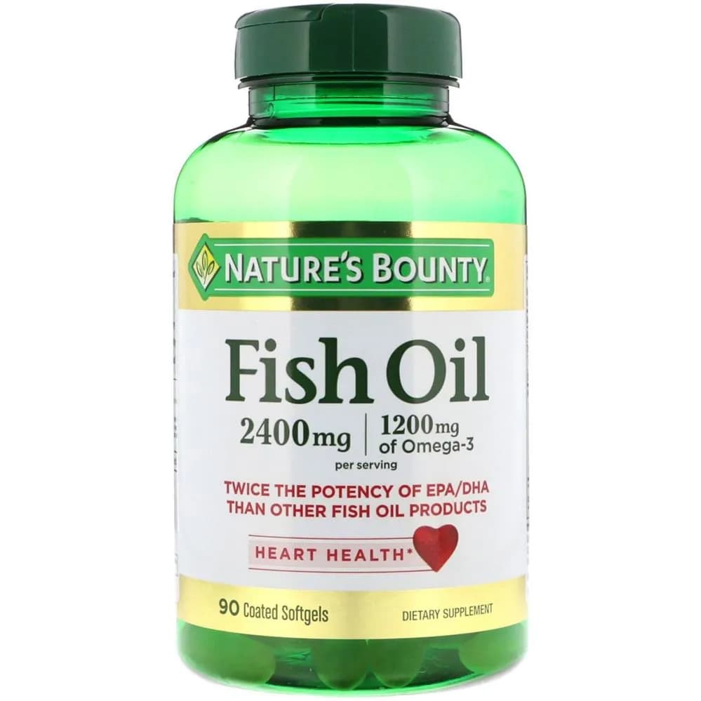 Natures Bounty Fish Oil 90 Softgels