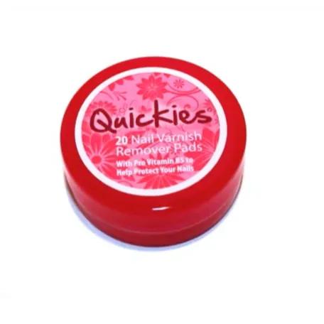 Quickies Nail Varnish Remover Pads 20 Pcs