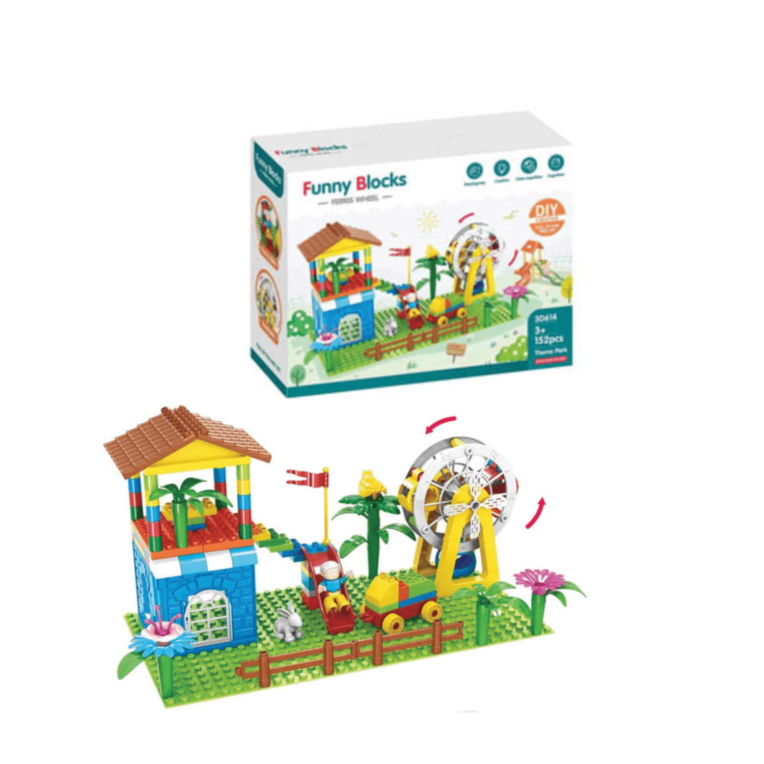 Amazing Blocks Builders 152 Pcs Toy