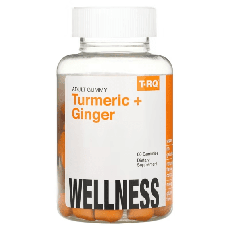 TRQ Turmeric + Ginger 60 Gummies