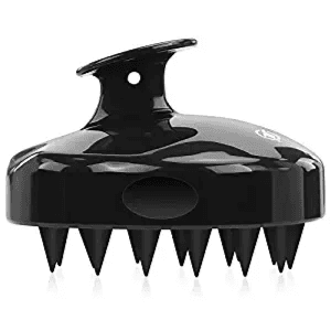 Hair Scalp Massager Shampoo Brush, Black Triangle Shape