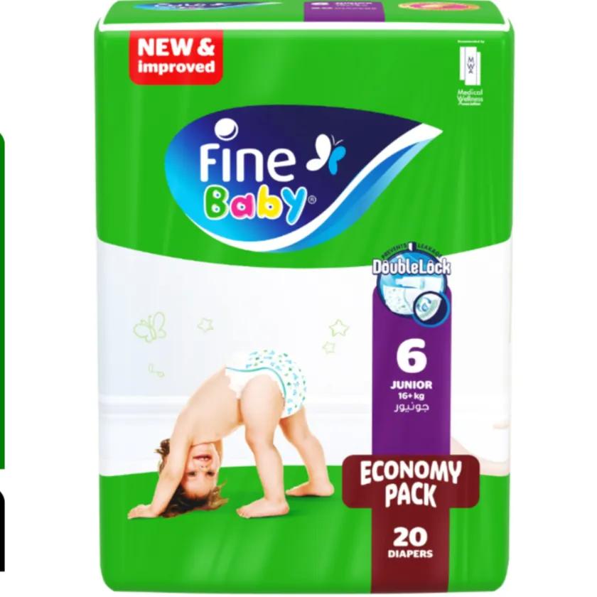 Fine Baby Diaper Economy 20 Pieces Junior 6 (16+kg)