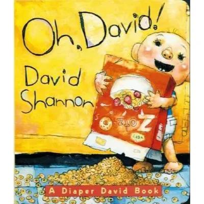 688819 Oh, David! A Diaper David Book (Board Book, Illustrated Edition) Illustrated By Shannon, David