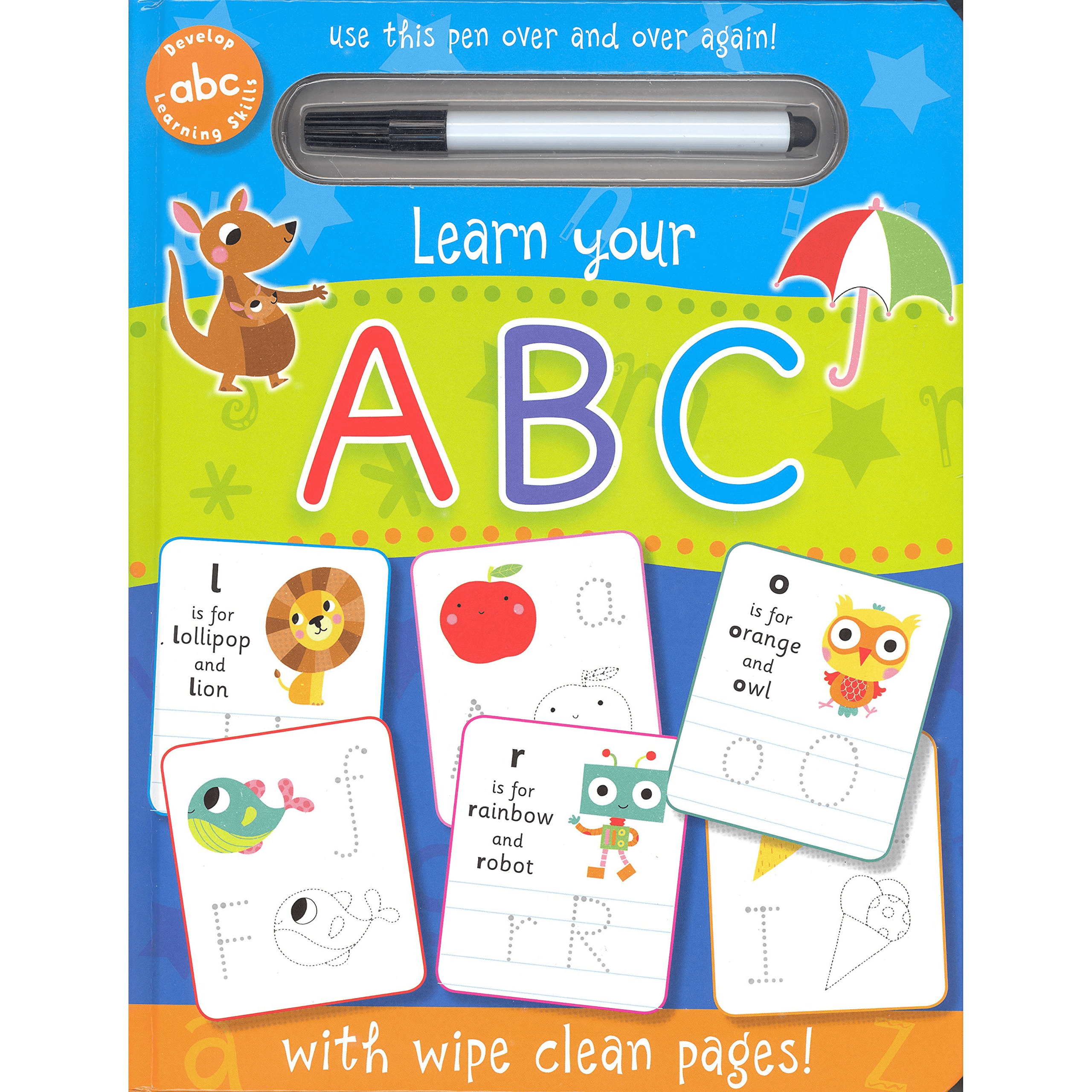 993197 Learn Your ABC (Wipe Clean) by Elizabeth Golding