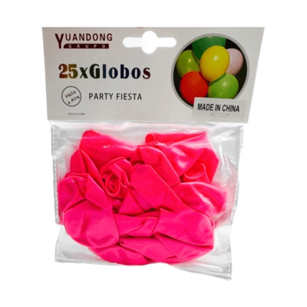 Pack Of 25pcs Pink Colour Balloons - 12064