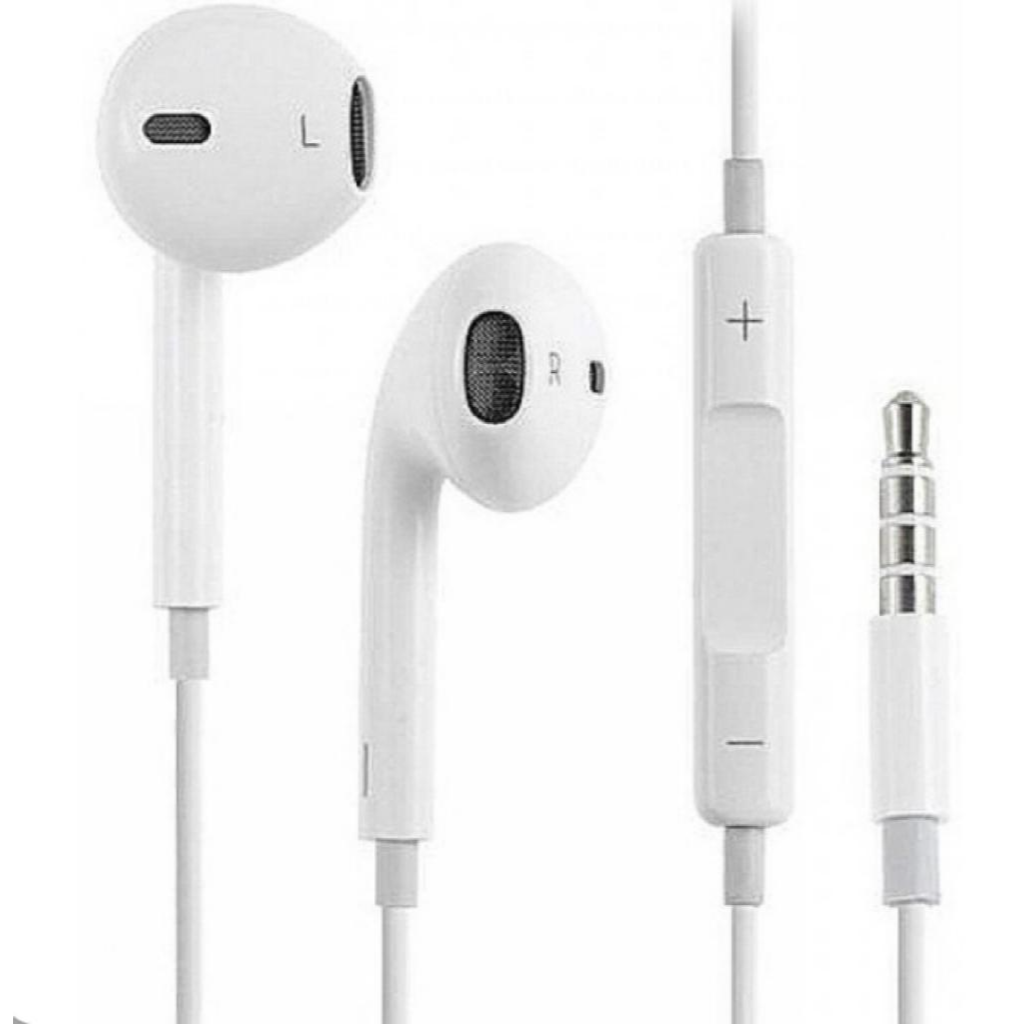 Hoco DM6 Series Wired Earphones 3.5mm - White