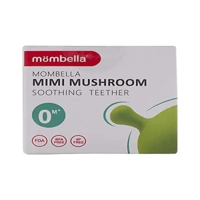 Mombella Mini Mushroom Soothing Teether 0+ Months