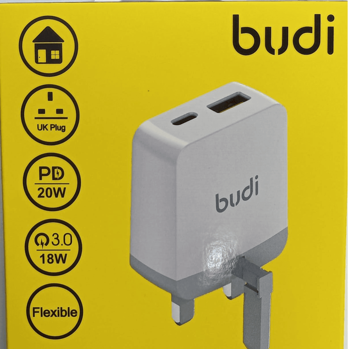 Budi Charging Adapter Type-C With Usb