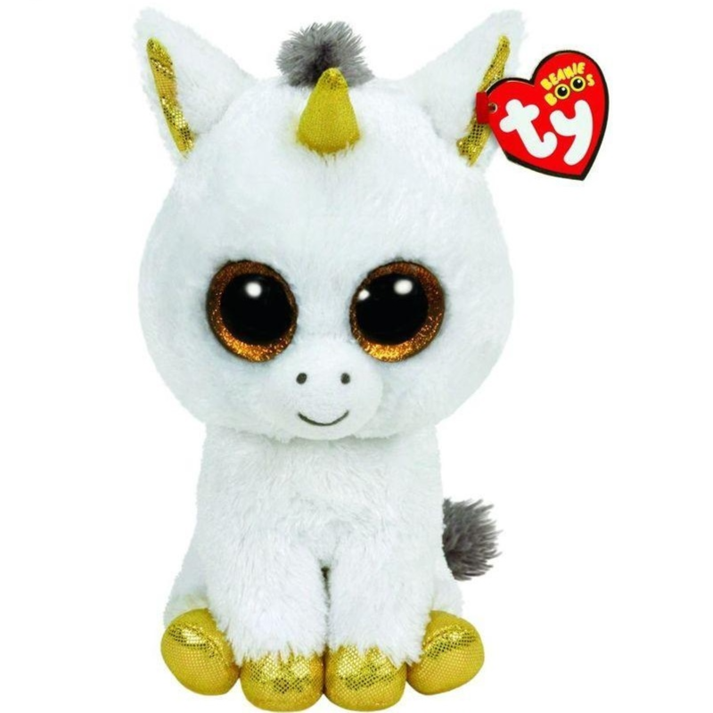 Beanie Boos Unicorn Pegasus White L 16Inch