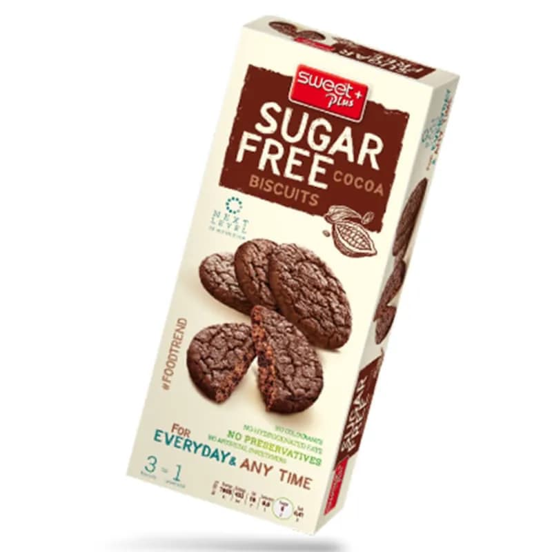 Sugar-free Cocoa Biscuits 100g