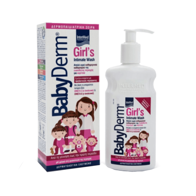 Babyderm Girls Intimate Wash 300ml