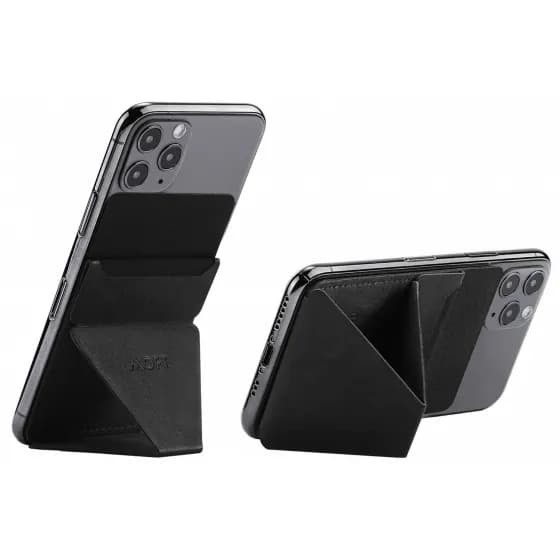 MOFT X Adhesive Phone Stand & Wallet / Night Black