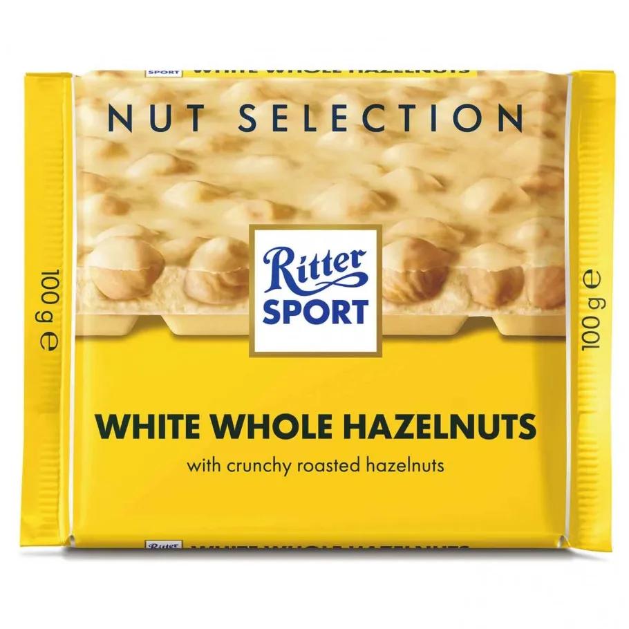 Ritter Sport Hazelnut White Chocolate 100g