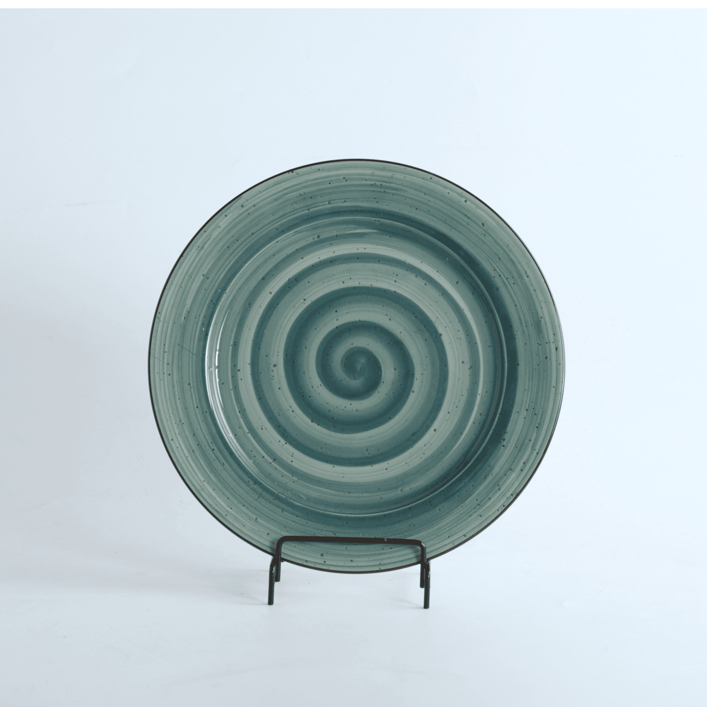 08-041Dg H.P Deco. Green / Fl. Plate 8" / 20Cm -6251882026471