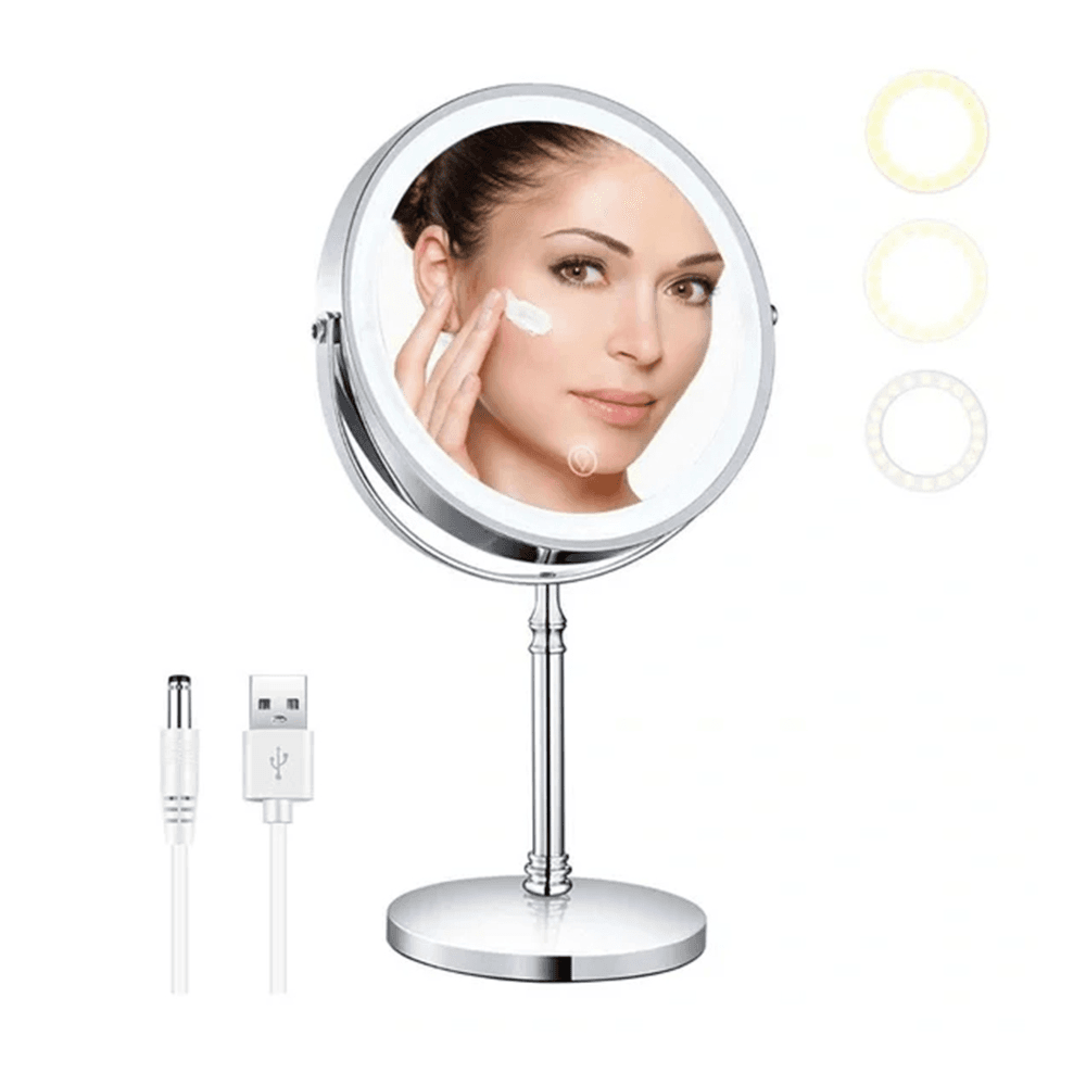 Rechargeable Pro Magnifying Led Makeup Mirror