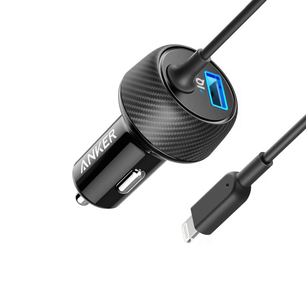 Anker PowerDrive 2 Elite with Lightning Connector