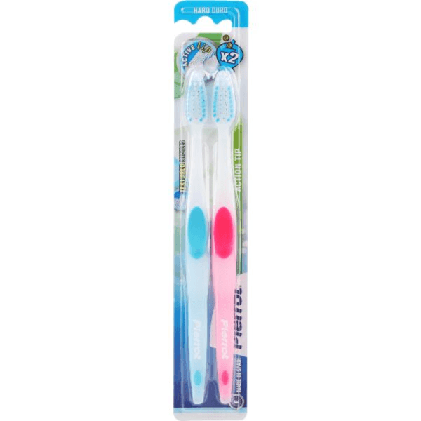 328 - Pierrot Action Tip Toothbrush X 2 Pcs (Hard)