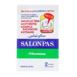 Salonpas Pain Relieving Patch Large Size 13 x 8.4cm 2 Patches