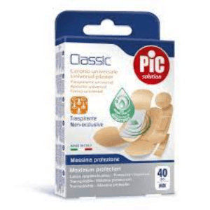 Pic Plaster Classic Assorted 40Pcs