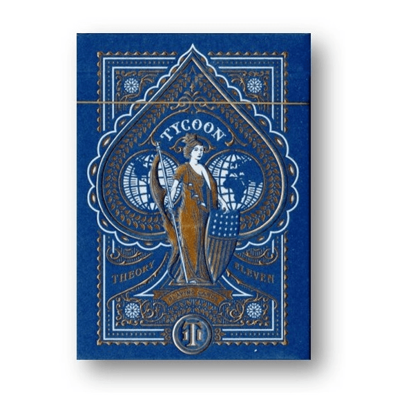 Tycoon Playing Cards Blue