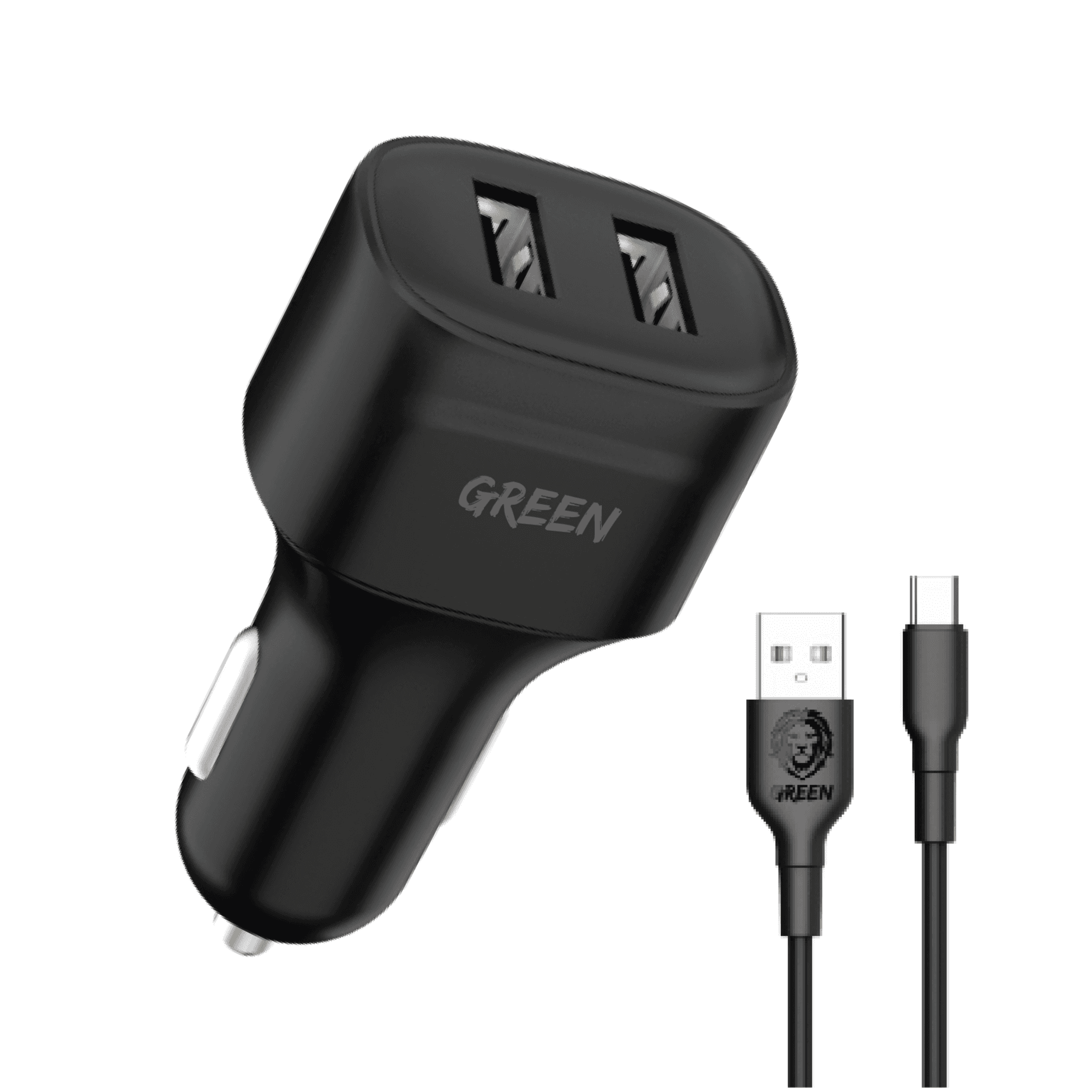 Green Lion Dual Port Car Charger