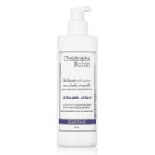 Christophe Robin :Antioxidant Cleansing Milk With 4 Oils And Blueberry 400ml